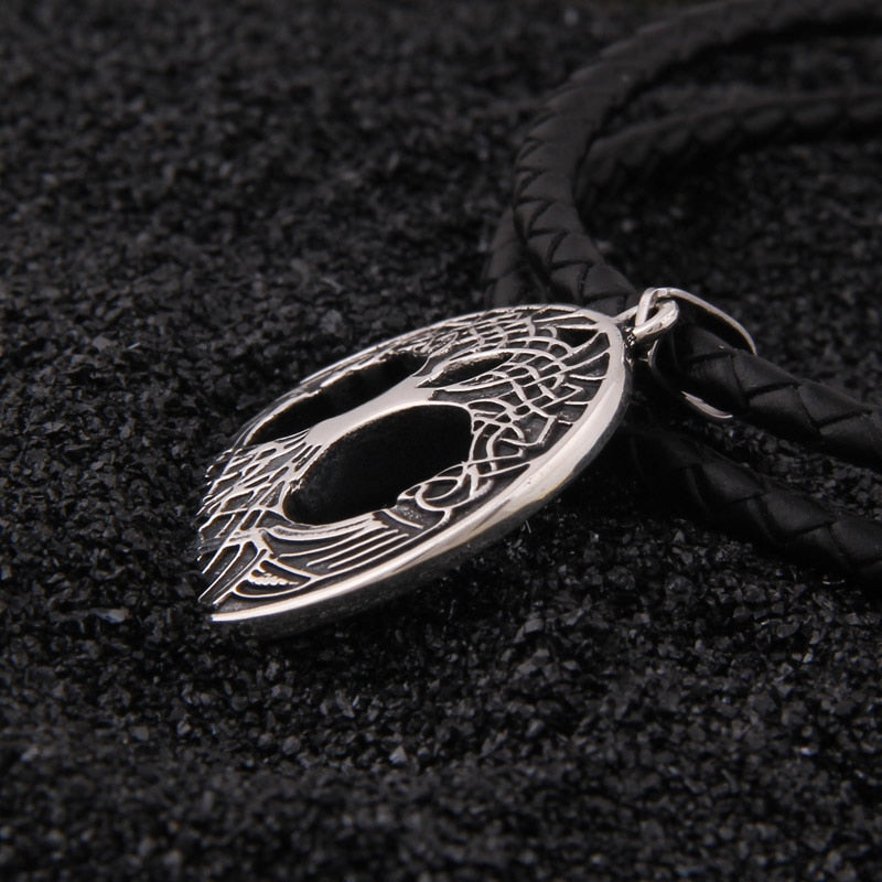 YGGDRASIL TRANSLUSCENT PENDANT- STERLING SILVER
