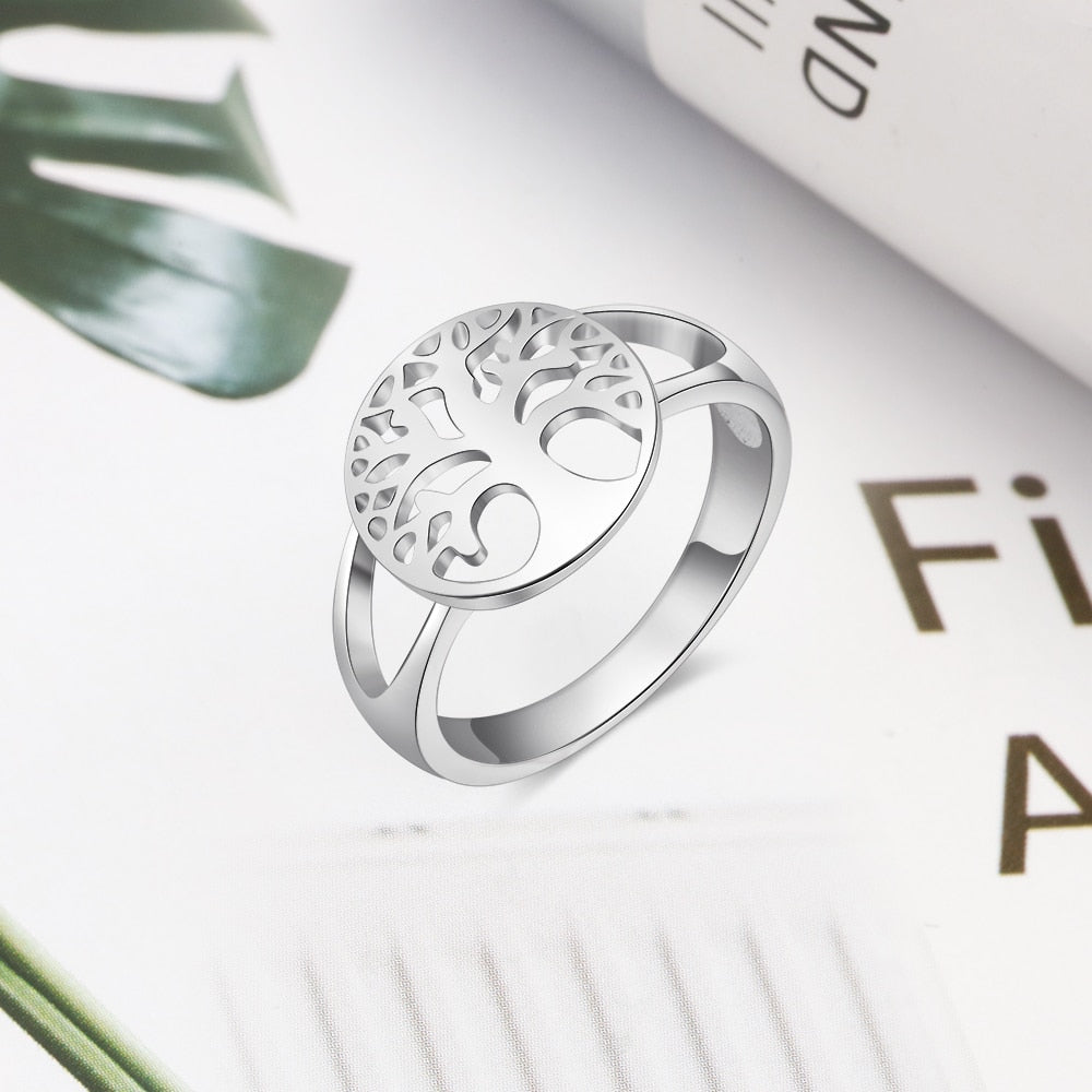 VINTAGE TREE OF LIFE RING- COPPER