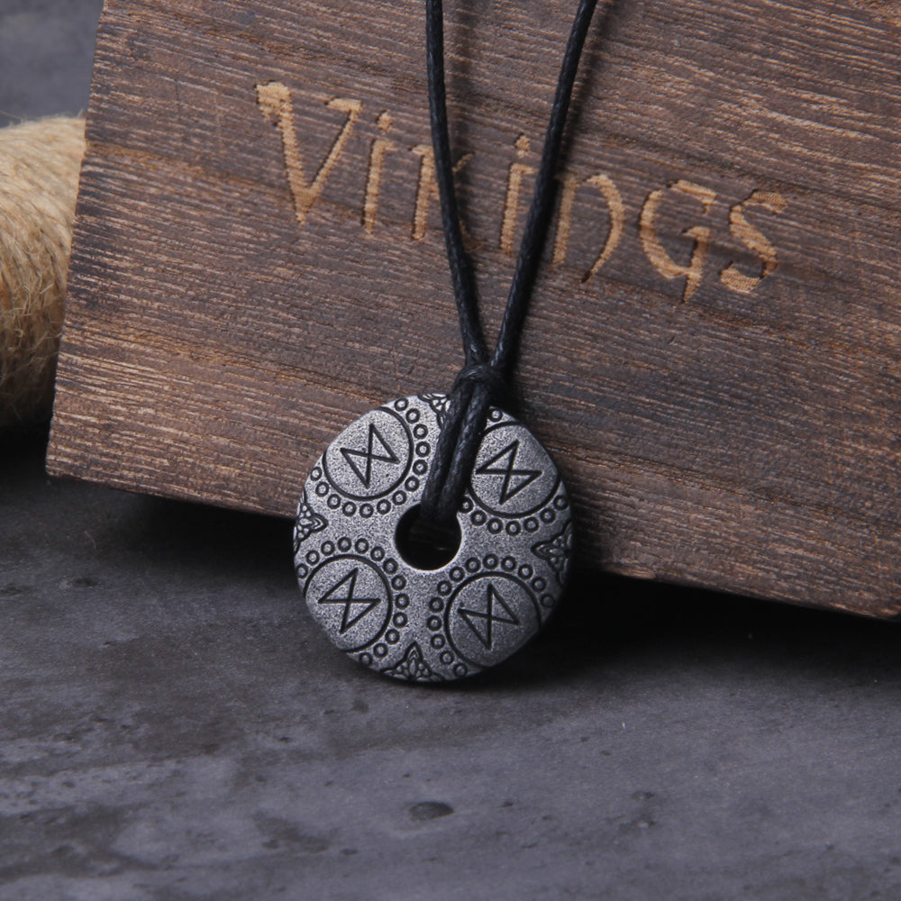 ASHEN RUNE PENDANT - STAINLESS STEEL