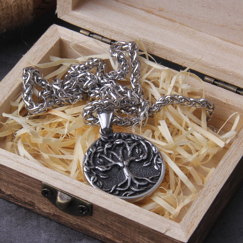 YGGDRASIL AMULET - STAINLESS STEEL (VARIANT)