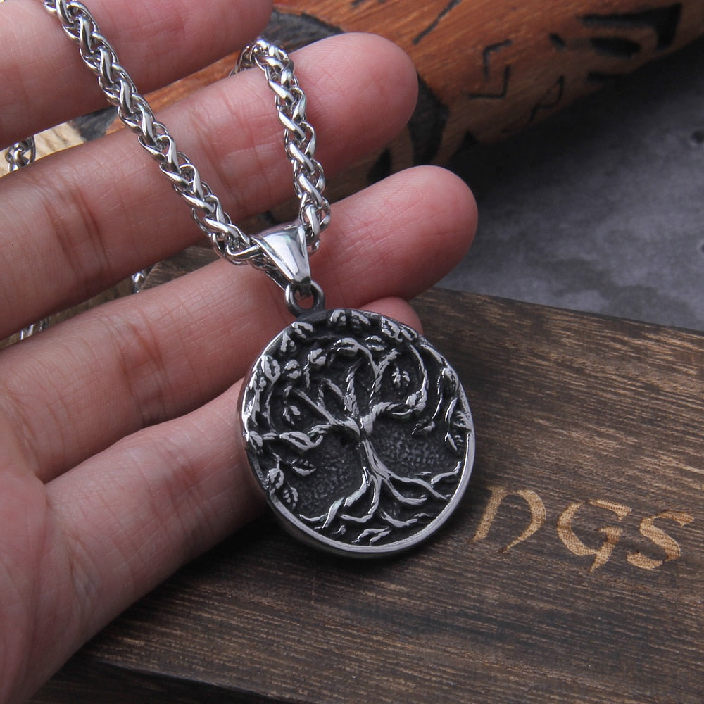 YGGDRASIL AMULET - STAINLESS STEEL (VARIANT)