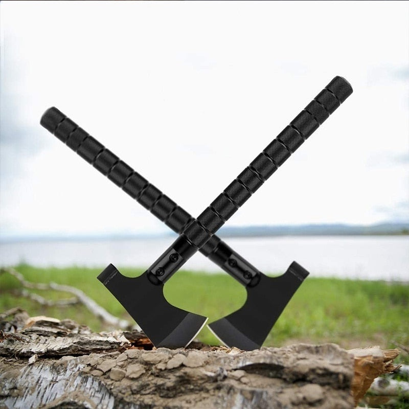 NIGHTHAWK EMERGENCY FOLDABLE AXE KIT - STEEL