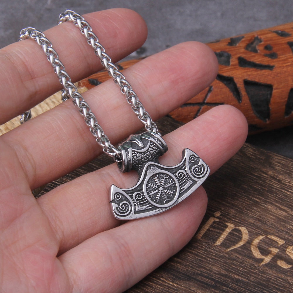 MJOLNIR MARK AMULET - STAINLESS STEEL