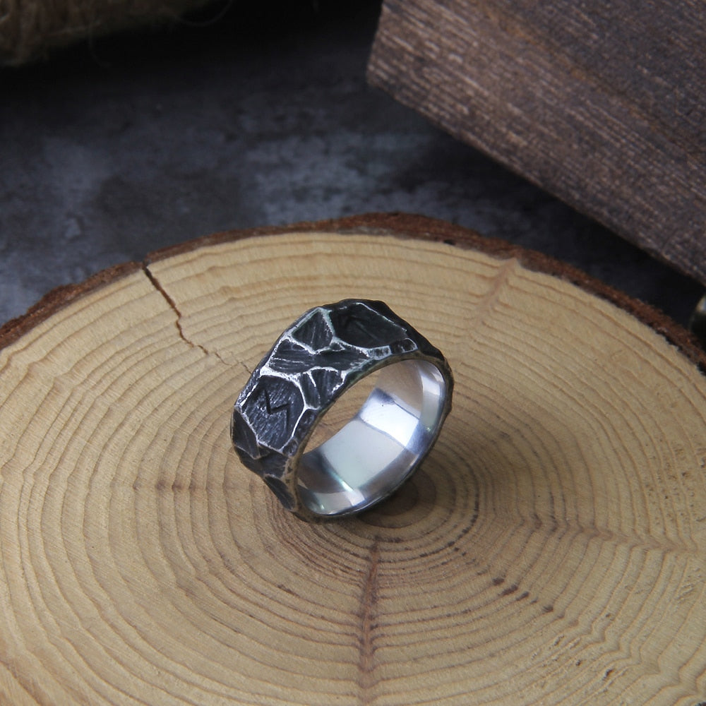 OLD RUNE RING - STAINLESS STEEL