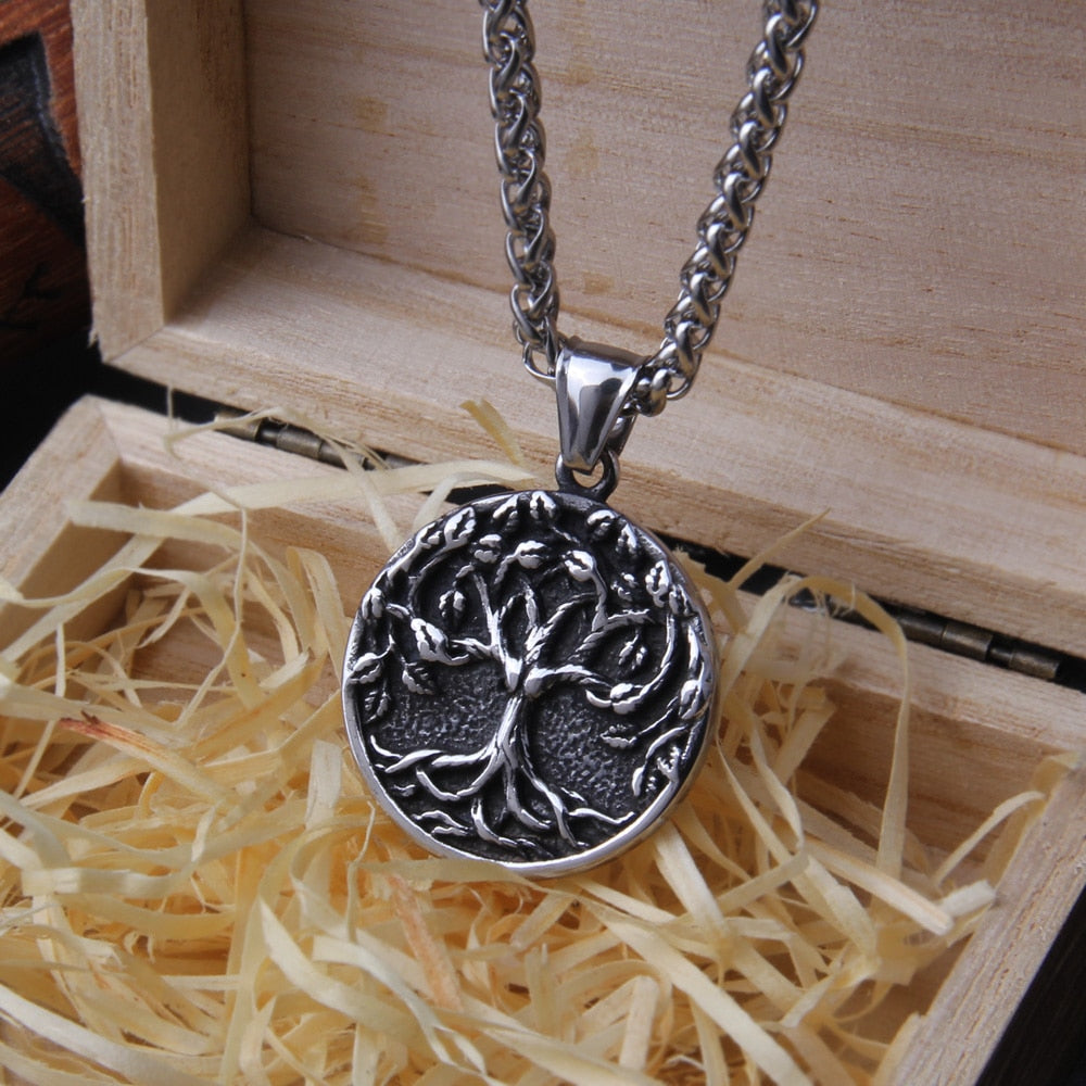 YGGDRASIL AMULET - STAINLESS STEEL (VARIANT)