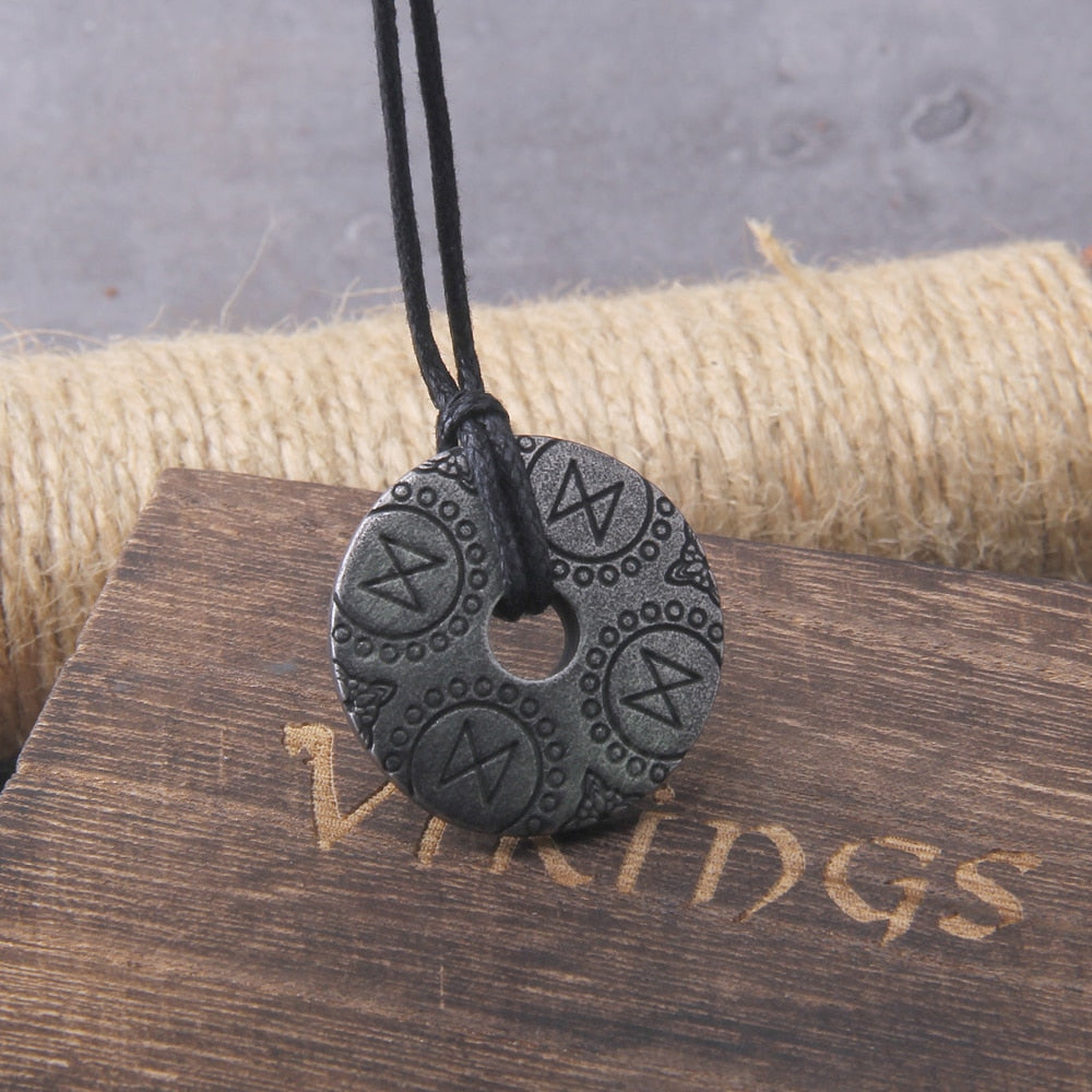 ASHEN RUNE PENDANT - STAINLESS STEEL