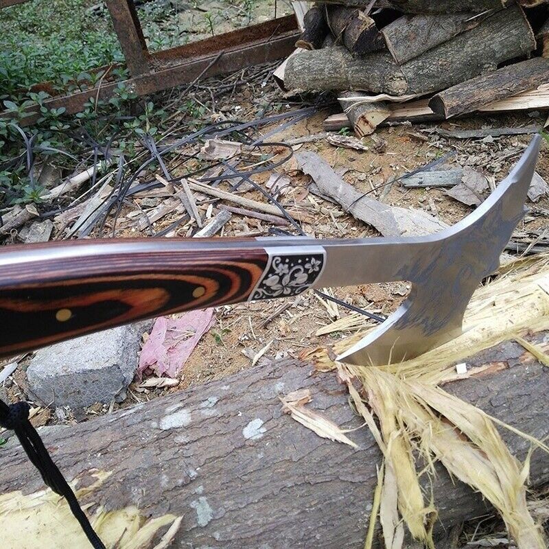 MODERN VIKING WOLF AXE - STAINLESS STEEL