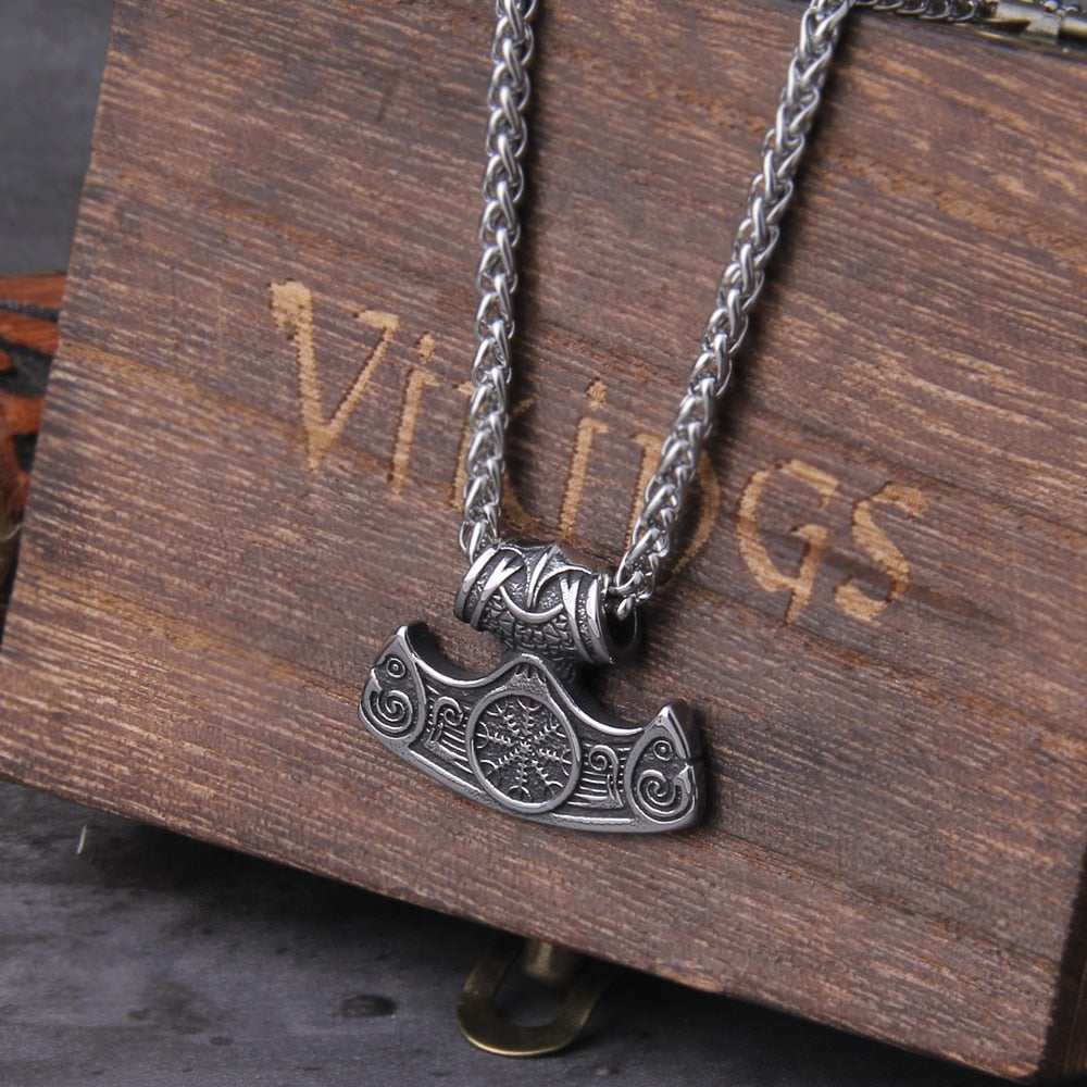 MJOLNIR MARK AMULET - STAINLESS STEEL