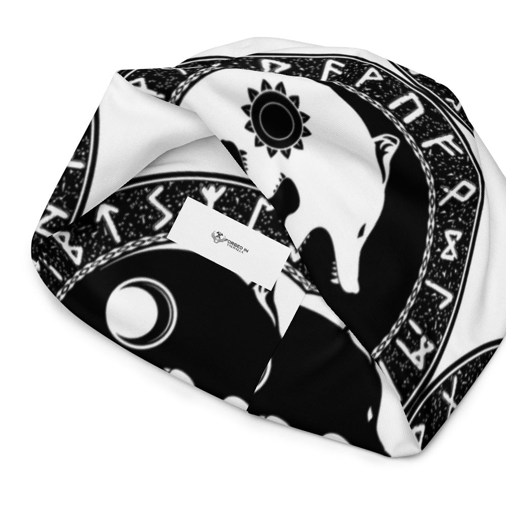 All-Over Print Fenrir Runic Beanie