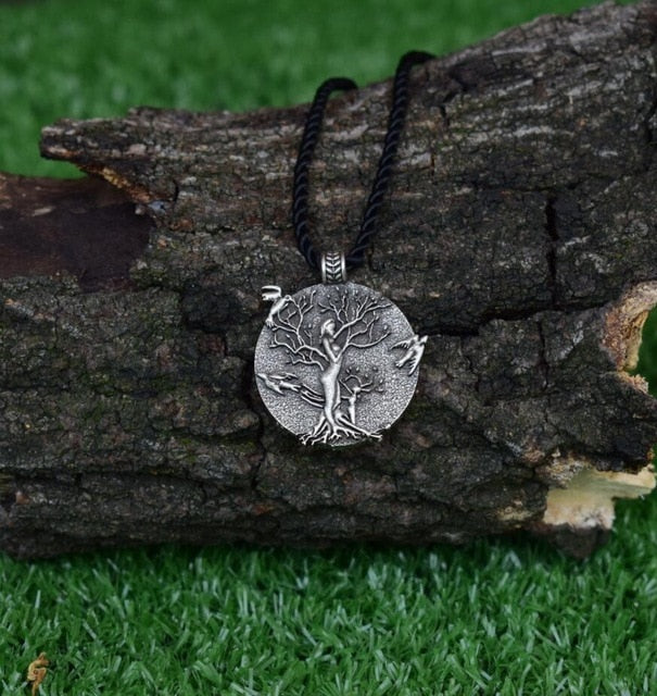 TREE OF LIFE VARIANTS PENDANT- MOON RITUAL - Forged in Valhalla