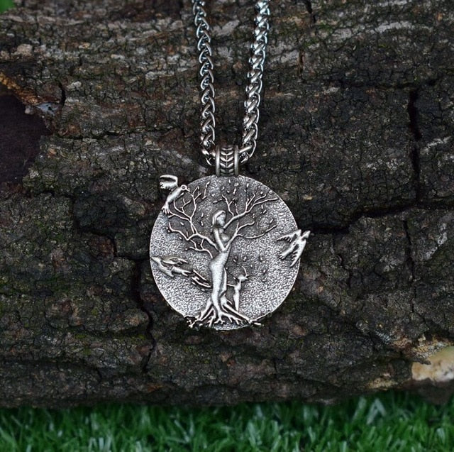 TREE OF LIFE VARIANTS PENDANT- MOON RITUAL - Forged in Valhalla