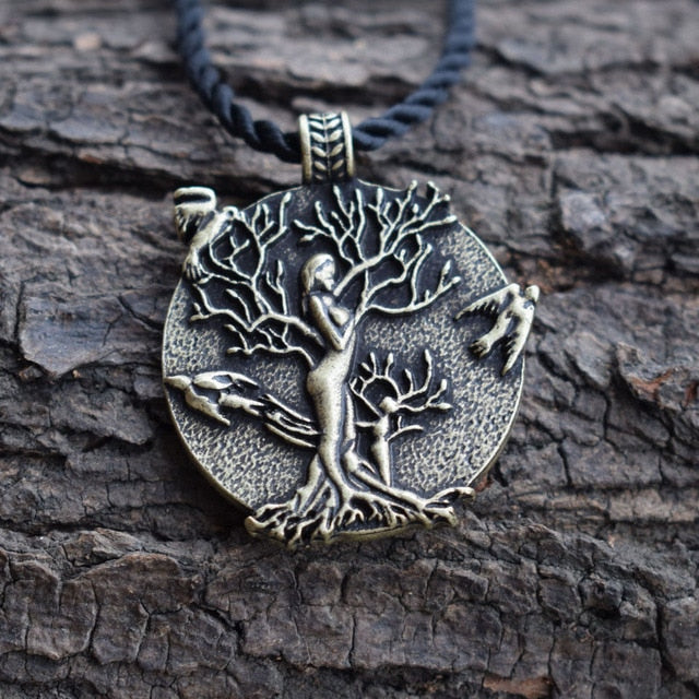 TREE OF LIFE VARIANTS PENDANT- MOON RITUAL - Forged in Valhalla