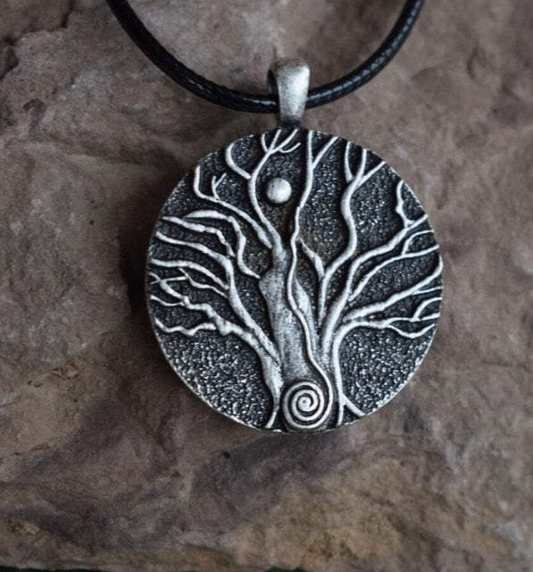 TREE OF LIFE VARIANTS PENDANT- MOON RITUAL - Forged in Valhalla