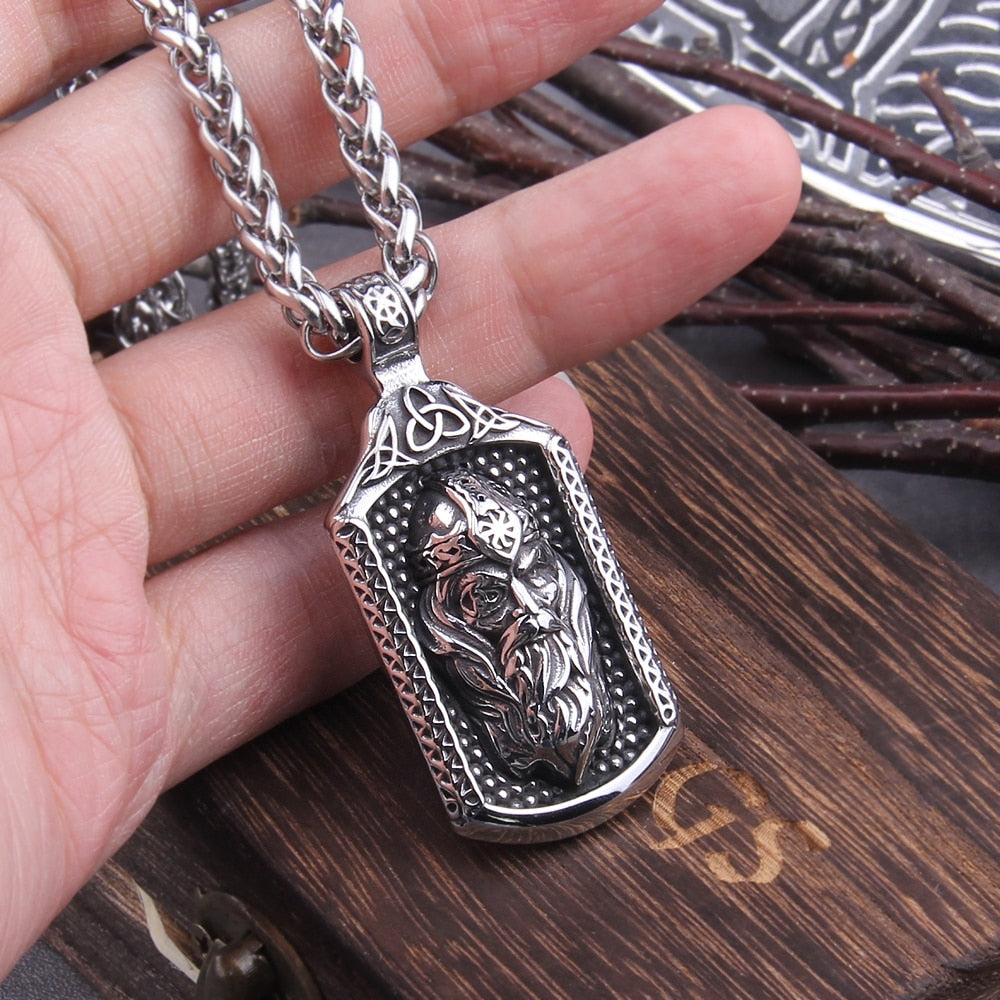 NORSE GOD ODIN- STAINLESS STEEL - Forged in Valhalla