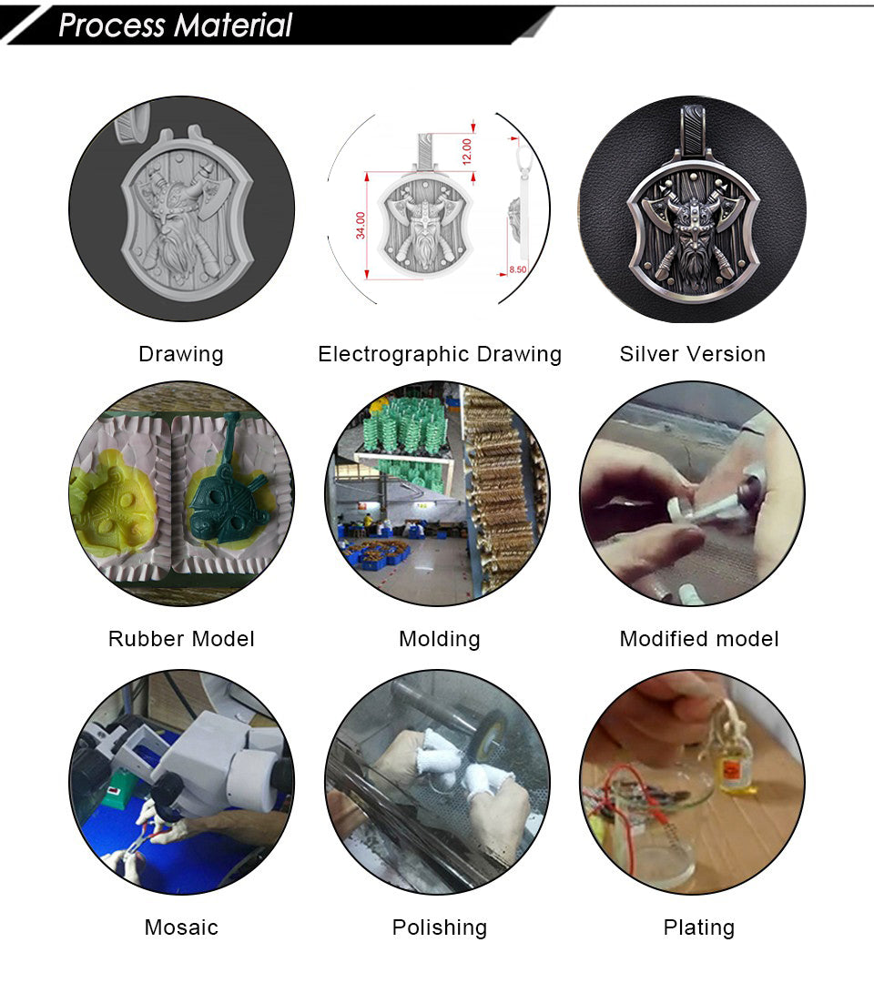 EITHYRNIR PENDANT - STERLING SILVER