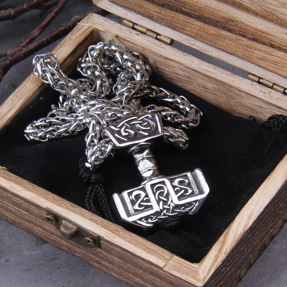 THORS HAMMER HEAVY SET- STAINLESS STEEL - Forged in Valhalla