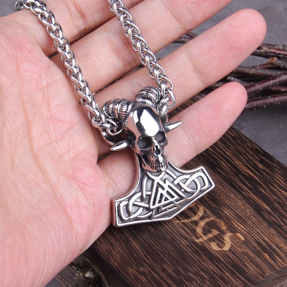 THE PENDANT OF THE SLAIN- STAINLESS STEEL - Forged in Valhalla