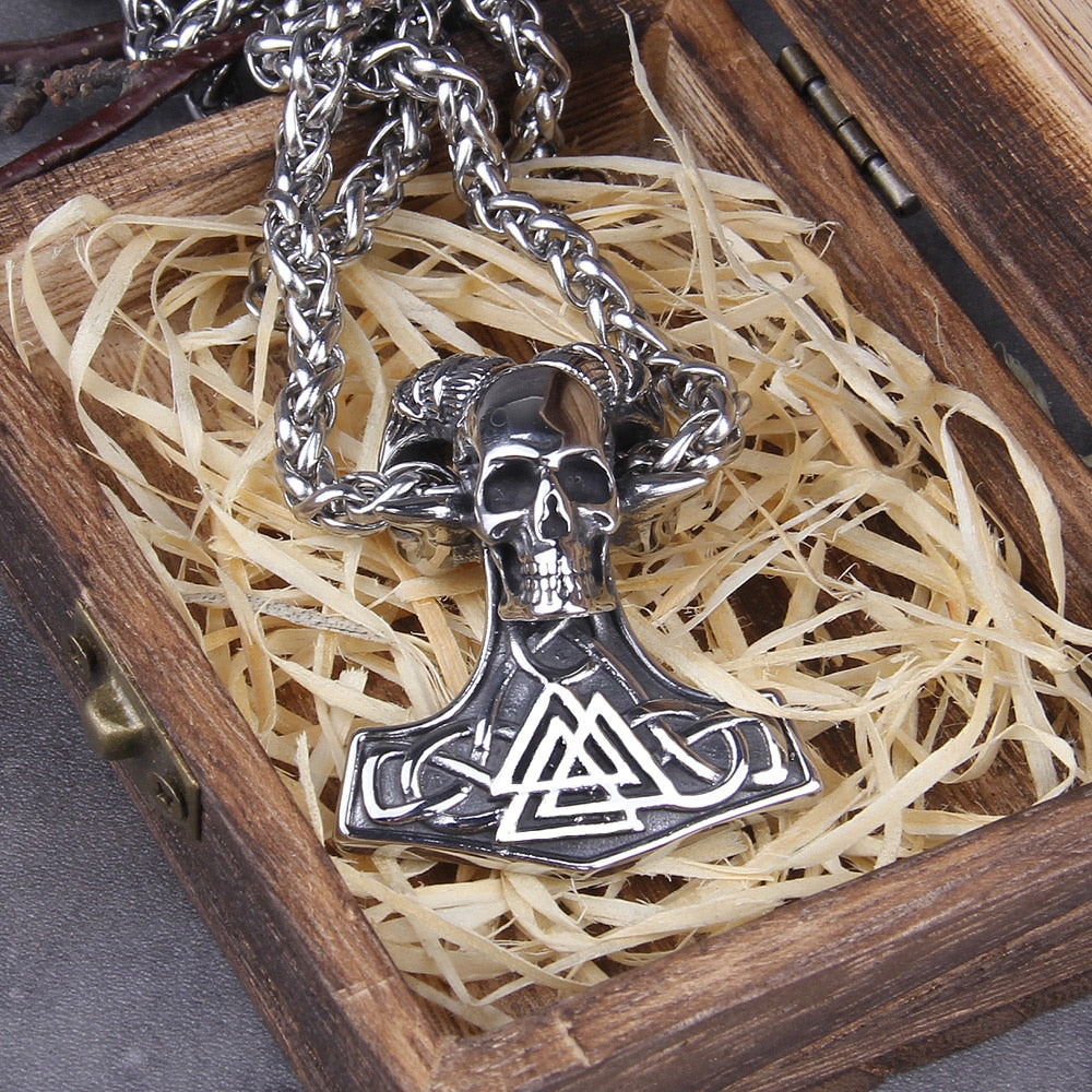 THE PENDANT OF THE SLAIN- STAINLESS STEEL - Forged in Valhalla