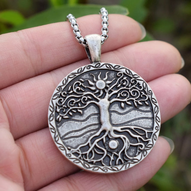 TREE OF LIFE VARIANTS PENDANT- MOON RITUAL - Forged in Valhalla