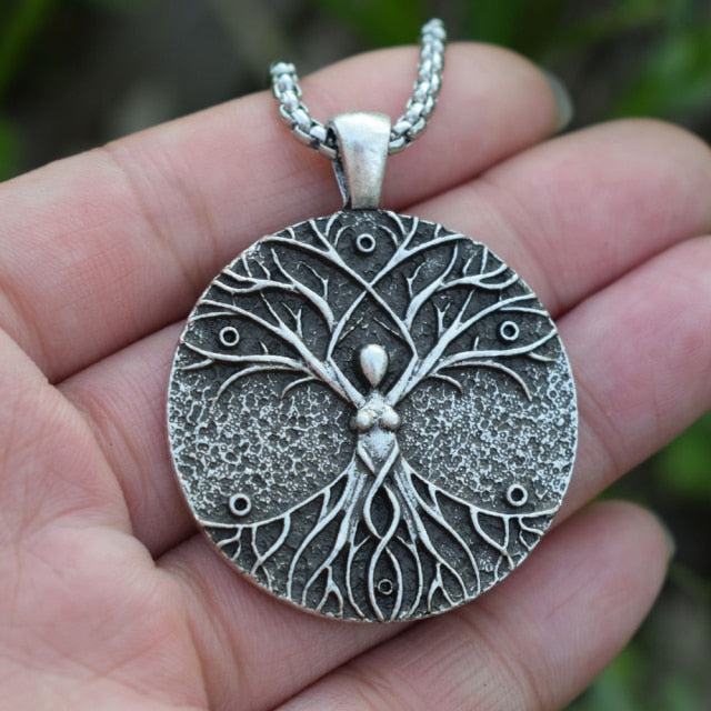 TREE OF LIFE VARIANTS PENDANT- MOON RITUAL - Forged in Valhalla