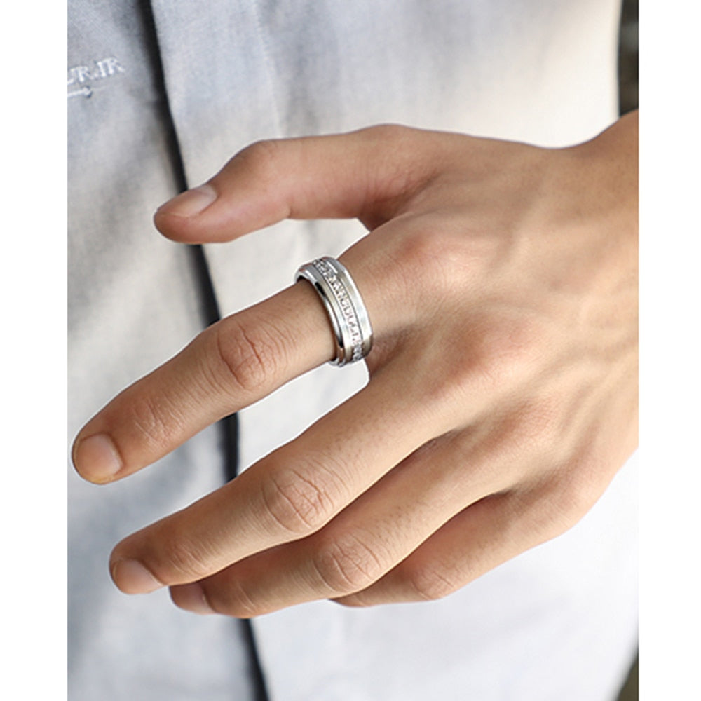 HIMINGLÆVA WAVE- TUNGSTEN RING