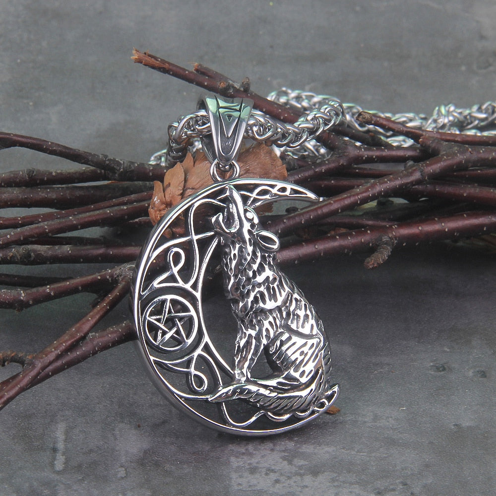 MOONRAKER NECKLACE - STAINLESS STEEL