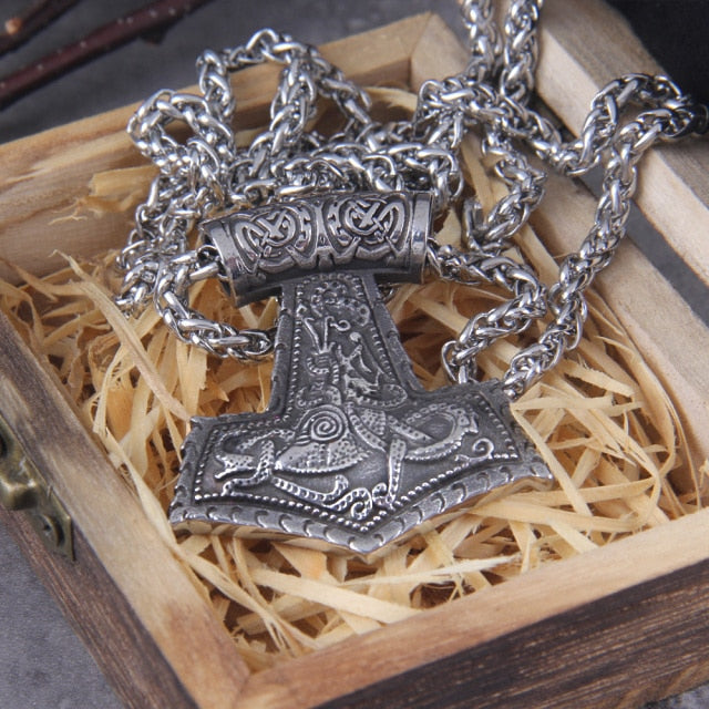 ANCHOR STYLED MJOLNIR- STAINLESS STEEL