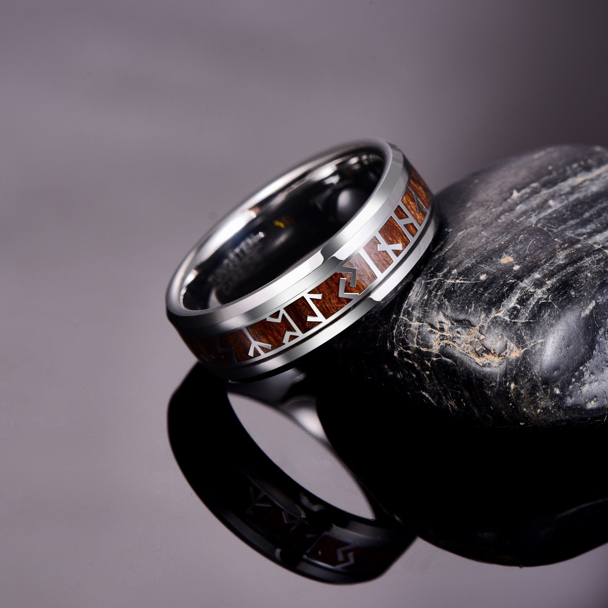 FUTHARK BAND- TUNGStEN