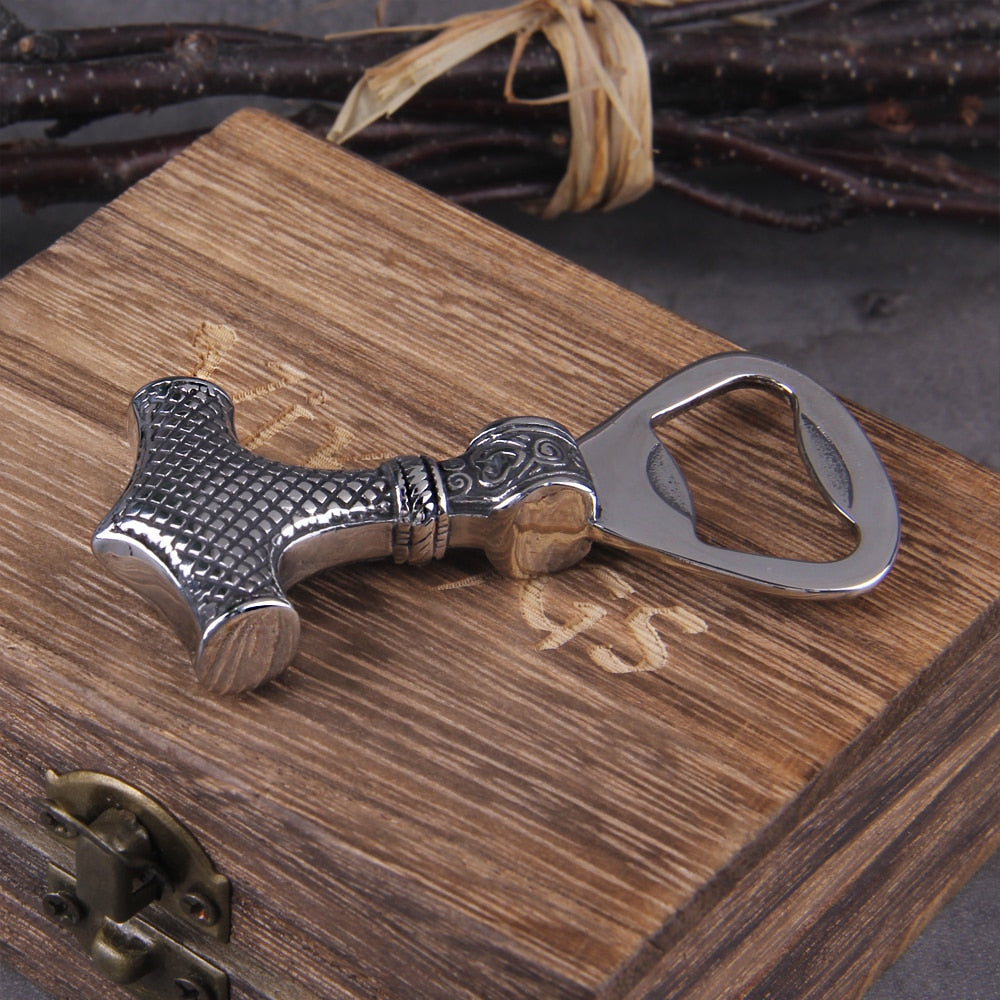 Mjölnir BOTTLE OPENDER- STAINLESS STEEL