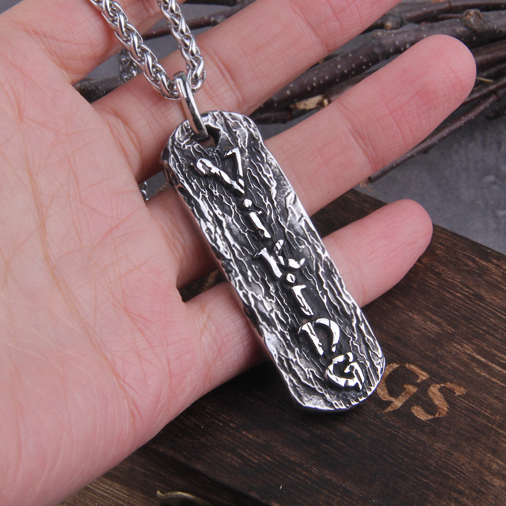 THE VIKING NAME -STAINLESS STEEL