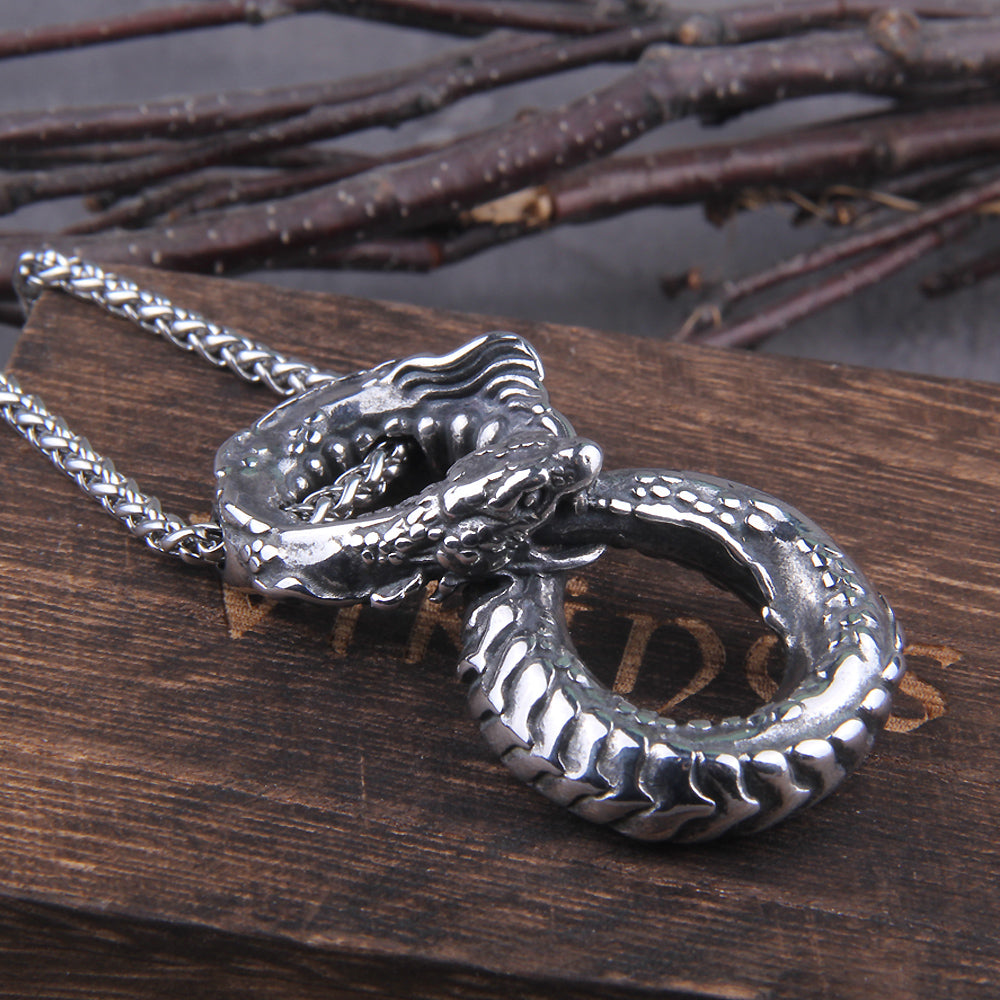 OUROBOROS TWIST- STAINLESS STEEL