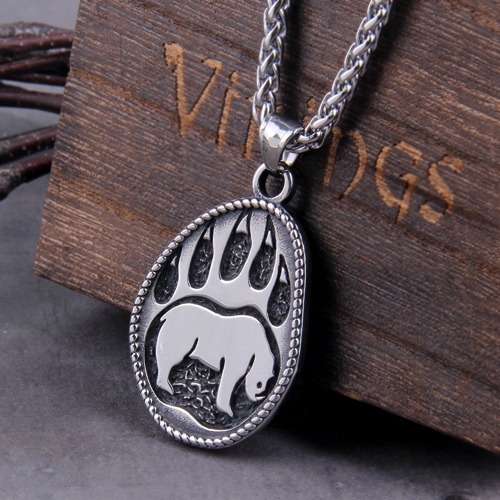 BERSERKER PAW RUNE - STAINLESS STEEL