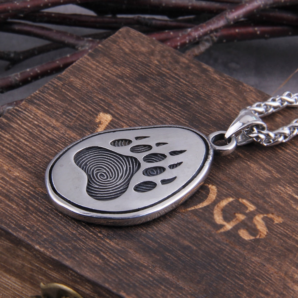 BERSERKER PAW RUNE - STAINLESS STEEL