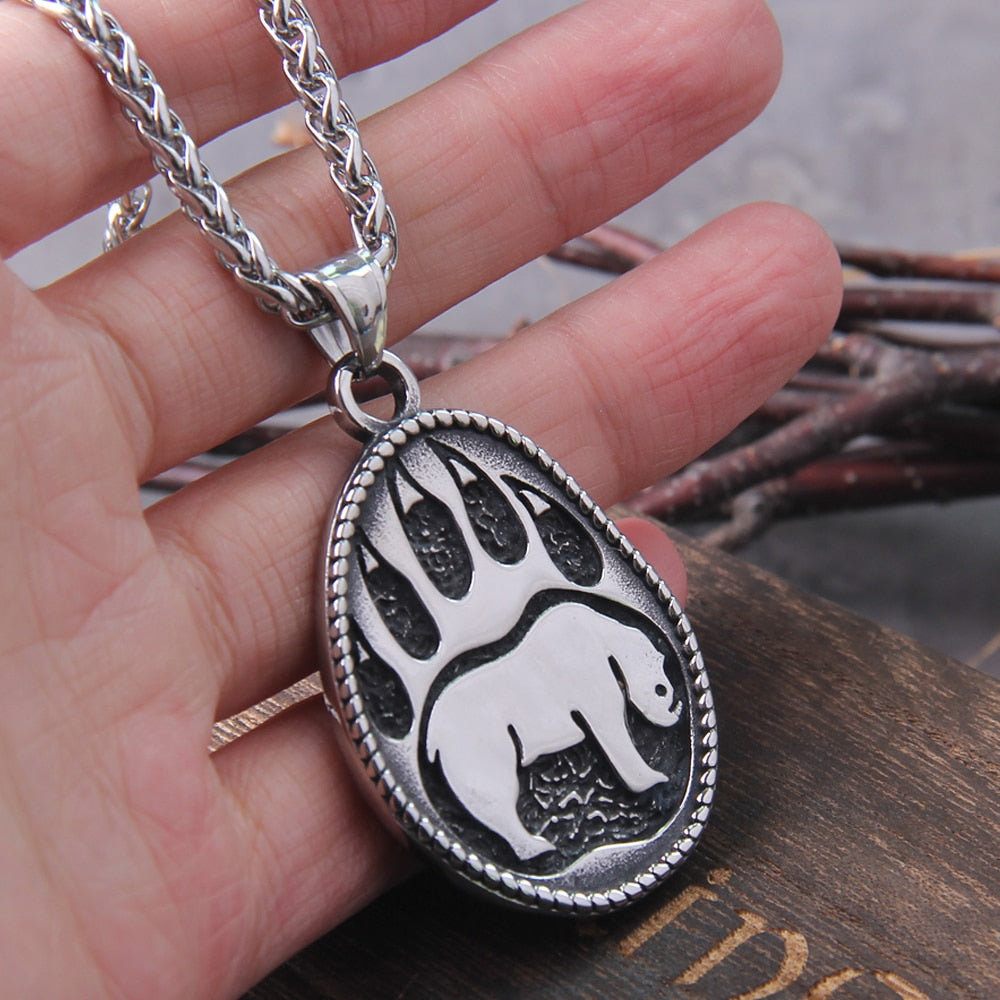 BERSERKER PAW RUNE - STAINLESS STEEL