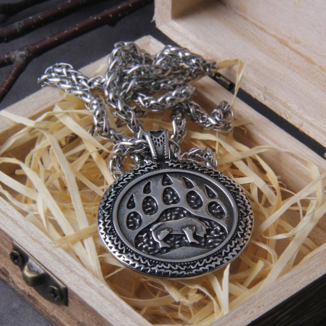 BERSERKER PAW RUNE - STAINLESS STEEL