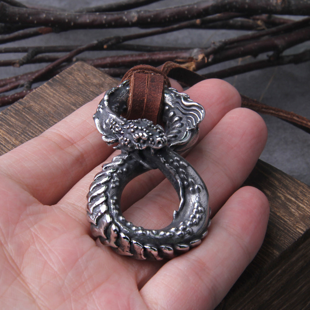 OUROBOROS TWIST- STAINLESS STEEL