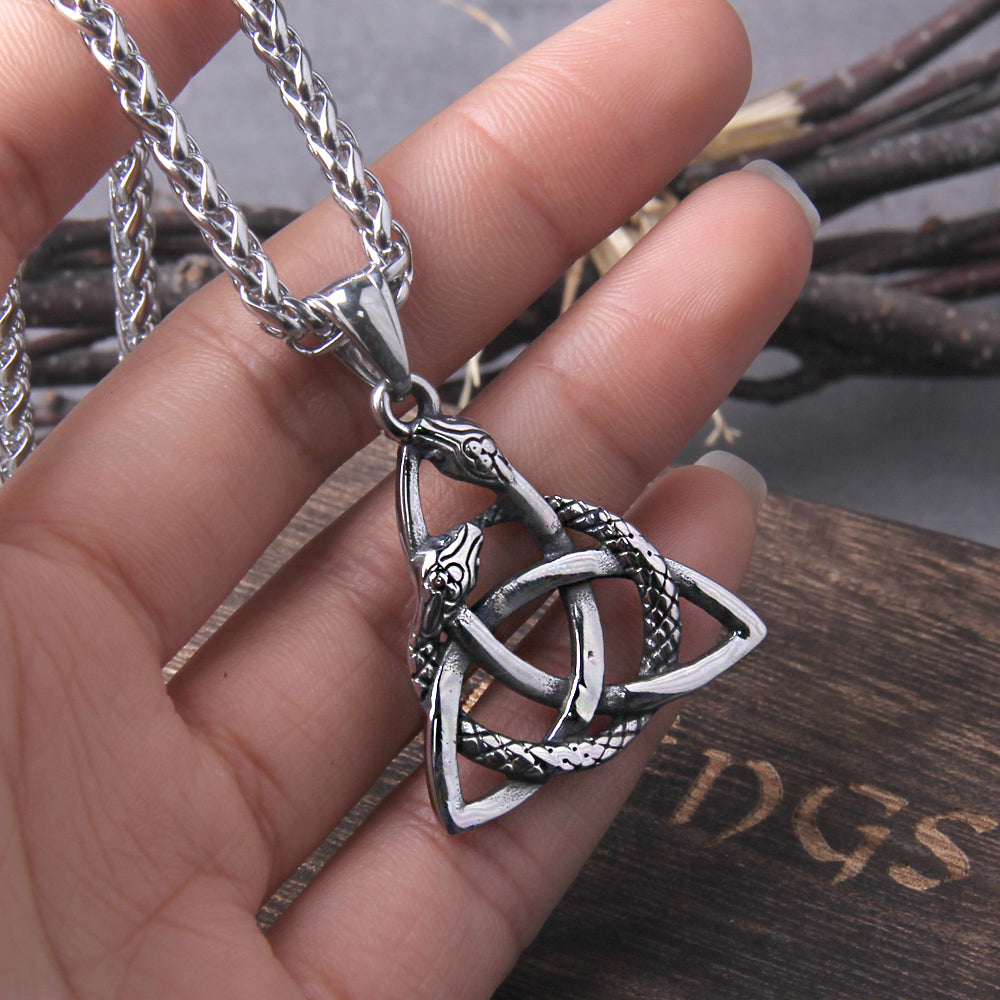 SERPENT KNOT - STAINLESS STEEL