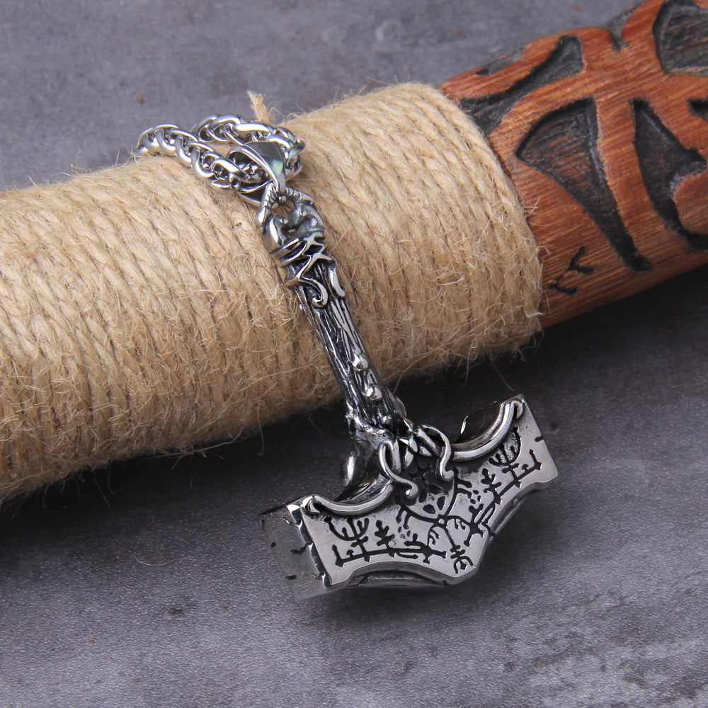 SPARK RUNIC HAMMER - STAINLESS STEEL
