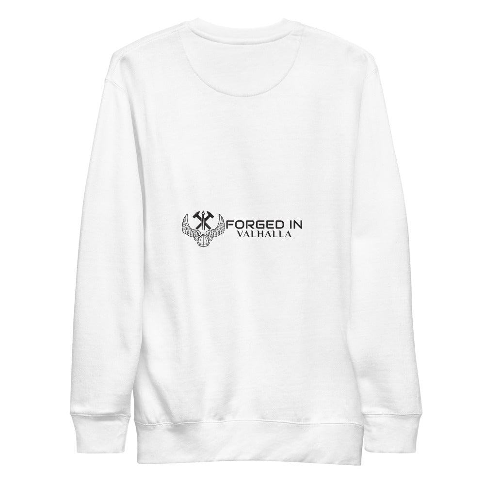 FLEECE PULLOVER VIKING STRENGTH RUNE- GRAB LIFE BY THE HORNS