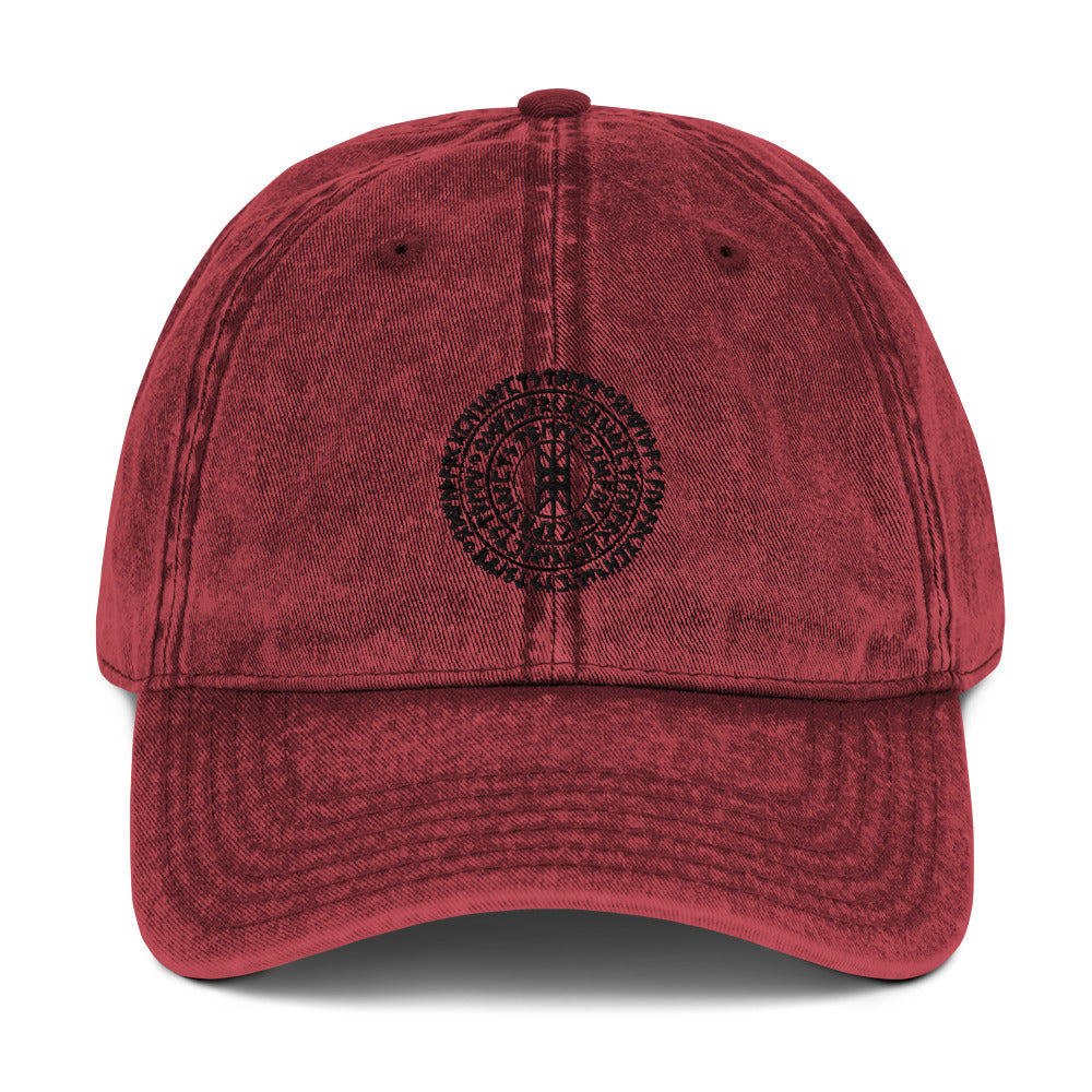 WEB OF WYRD Vintage Cotton Twill Cap