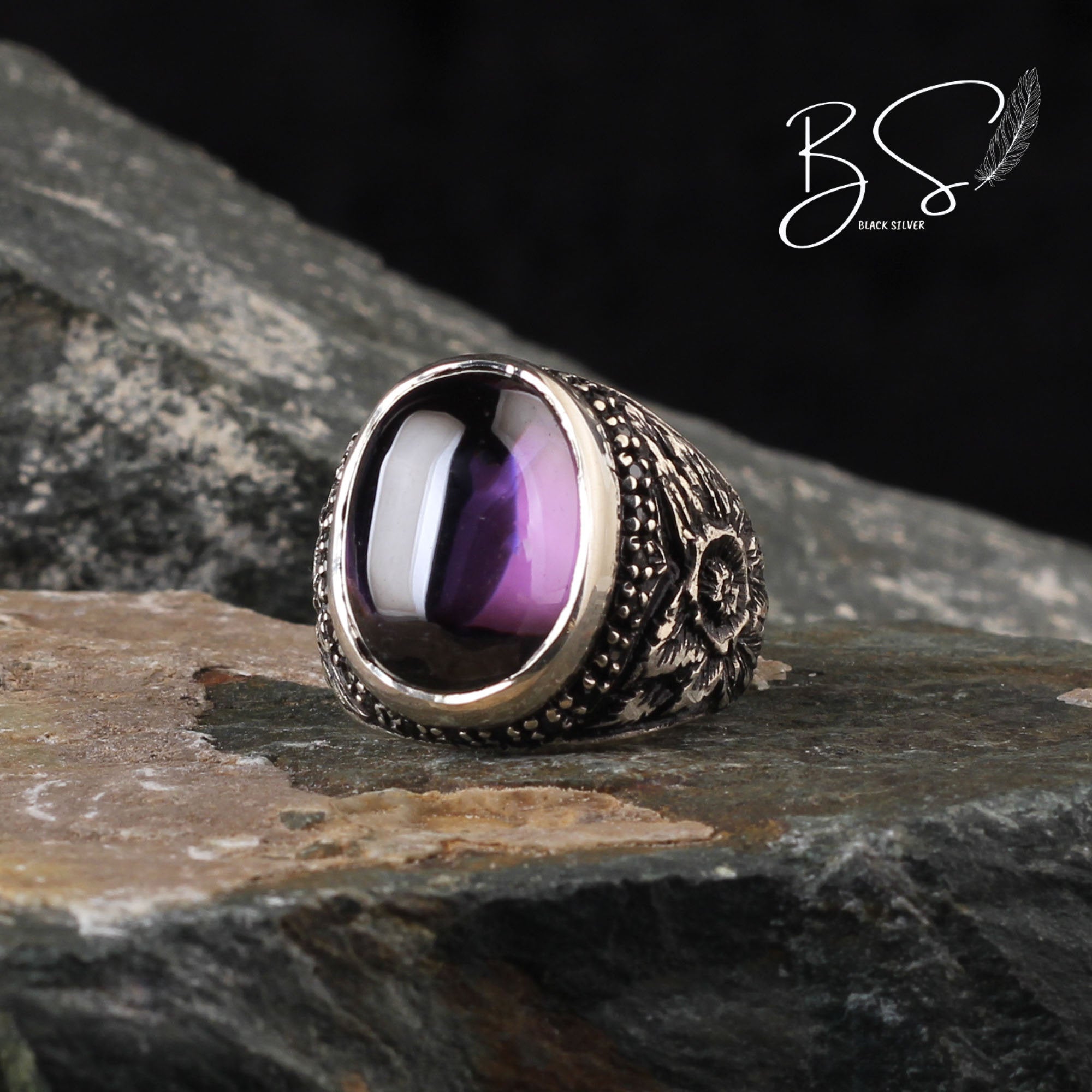 SOOTHING RING - STERLING SILVER – Forged in Valhalla